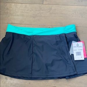 Swimsuit skirt with built in bottoms